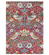 Morris & Co. Rugs -  Strawberry Thief Crimson