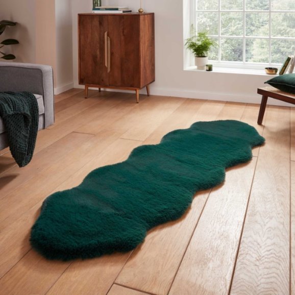 Super Teddy Faux Sheepskin Double Rug Collection