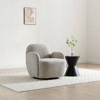 Micky Swivel Chair - Natural