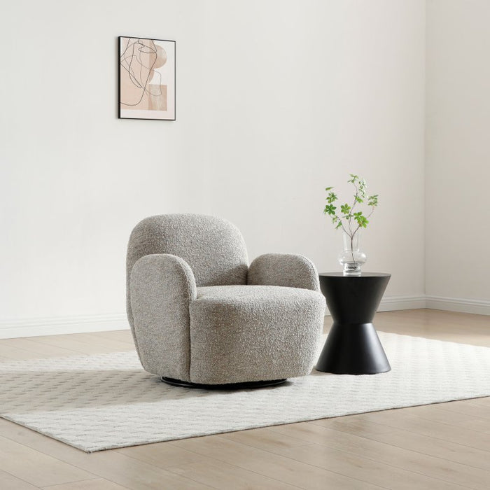 Micky Swivel Chair - Natural