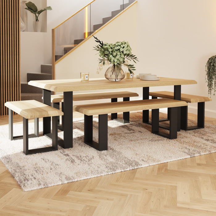 *CLEARANCE* Portree - 2m Dining Table  (TO02)
