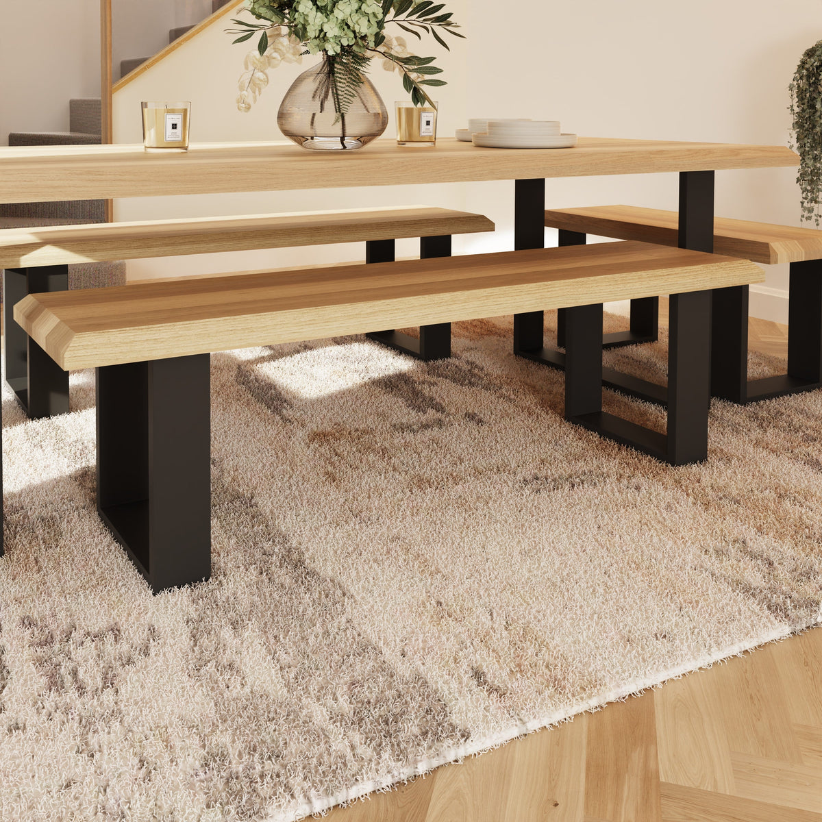 *CLEARANCE* Portree - 2m Dining Table  (TO02)