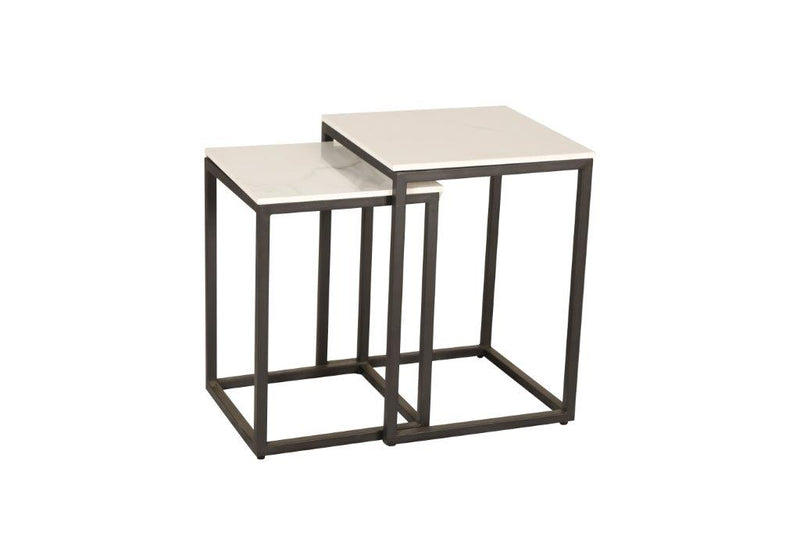 Tyler Occasional Tables - White/Gold