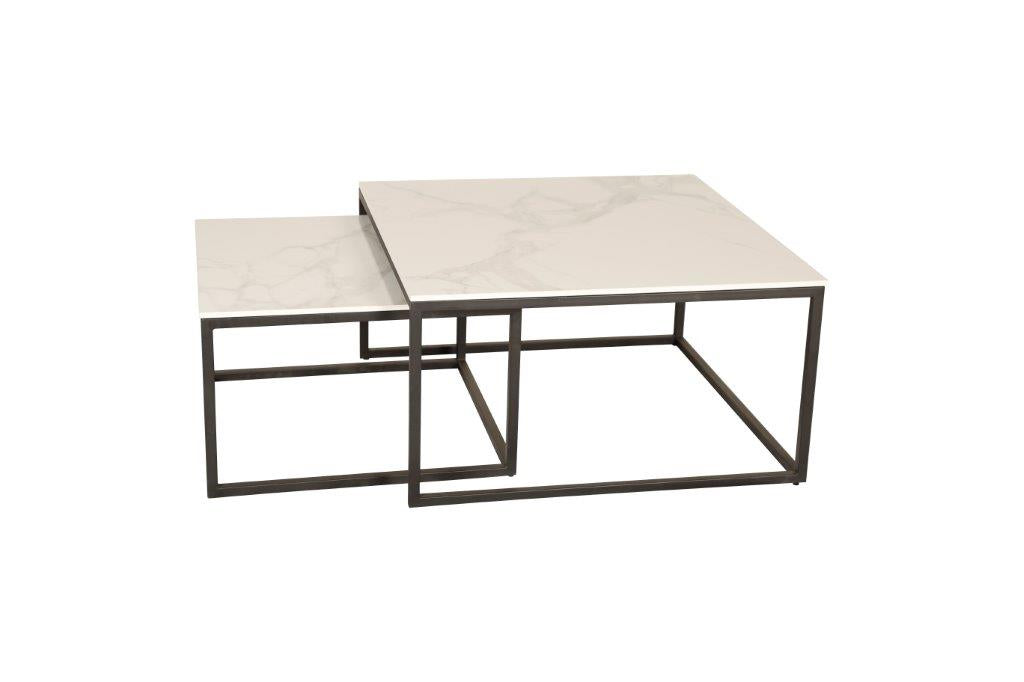 Tyler Tables Tyler Occasional Tables - White/Gold – Tyrrells of Burnbank