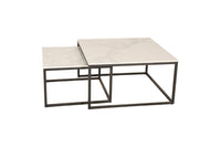 Tyler Occasional Tables - White/Gold