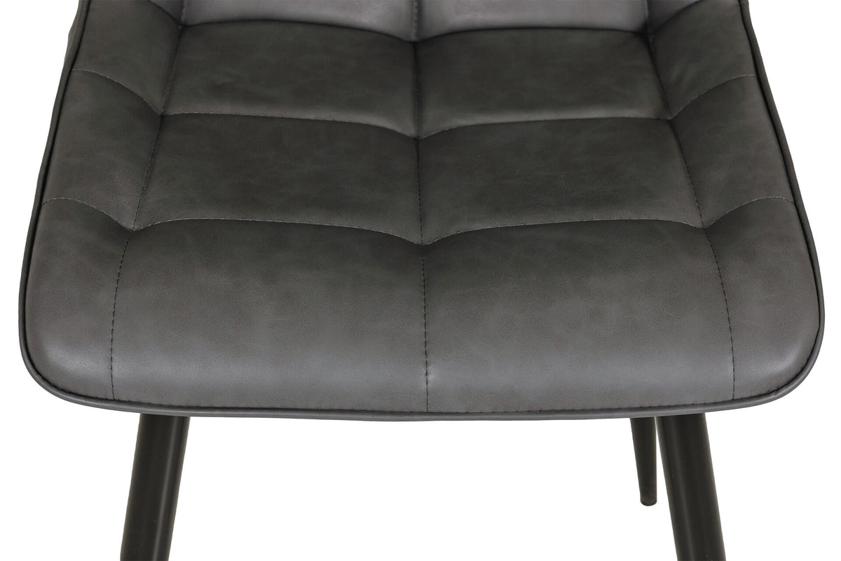 Tessan Dining Chair Pair - Grey