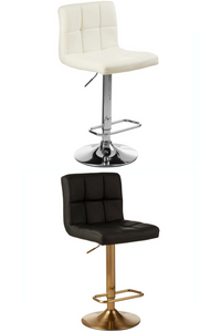 Baina Quilted Bar Stools (Pair)
