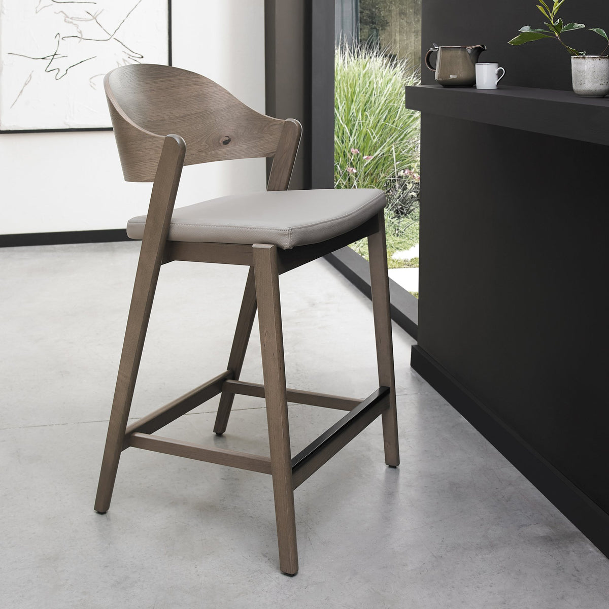 Vega Dining Collection - Grey Oiled Oak and Peppercorn