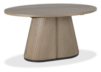 Vega Dining Collection - Grey Oiled Oak and Peppercorn