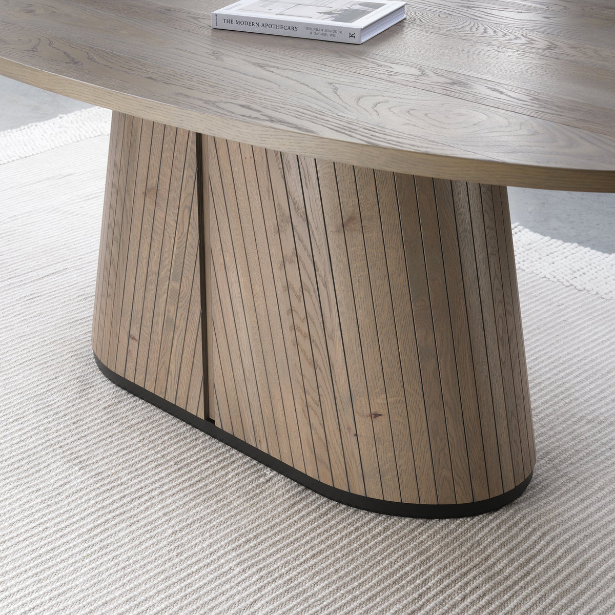 Vega Dining Collection - Grey Oiled Oak and Peppercorn