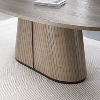 Vega Dining Collection - Grey Oiled Oak and Peppercorn