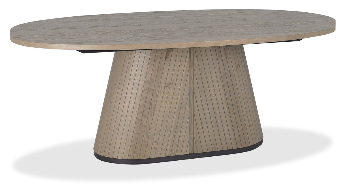 Vega Dining Collection - Grey Oiled Oak and Peppercorn