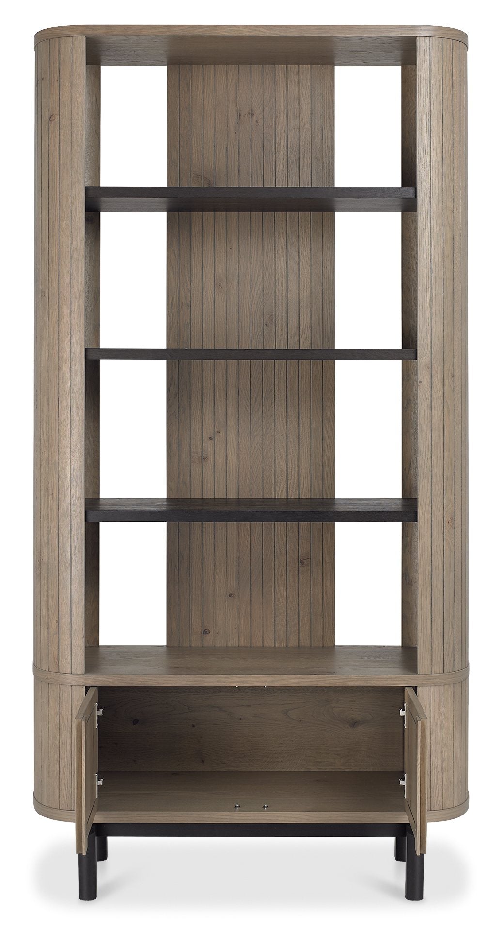Vega Living Collection - Grey Oiled Oak and Peppercorn