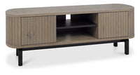 Vega Living Collection - Grey Oiled Oak and Peppercorn