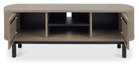 Vega Living Collection - Grey Oiled Oak and Peppercorn