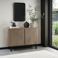 Vega Living Collection - Grey Oiled Oak and Peppercorn