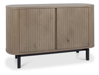 Vega Living Collection - Grey Oiled Oak and Peppercorn