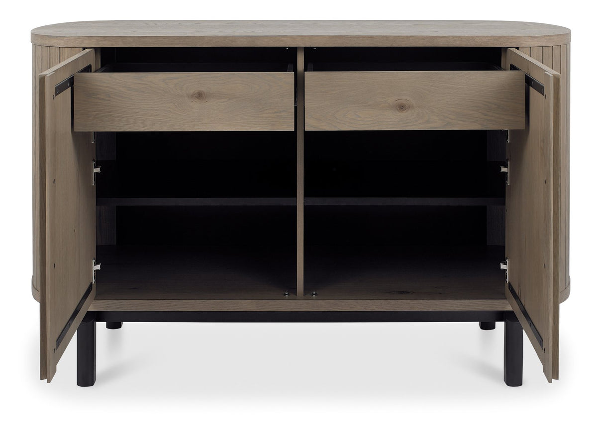 Vega Living Collection - Grey Oiled Oak and Peppercorn