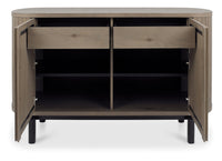 Vega Living Collection - Grey Oiled Oak and Peppercorn