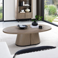 Vega Living Collection - Grey Oiled Oak and Peppercorn