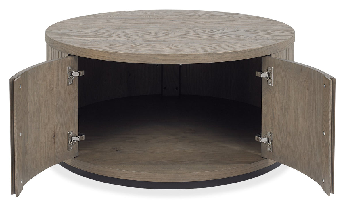 Vega Living Collection - Grey Oiled Oak and Peppercorn