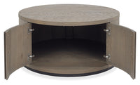 Vega Living Collection - Grey Oiled Oak and Peppercorn