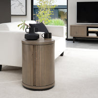 Vega Living Collection - Grey Oiled Oak and Peppercorn