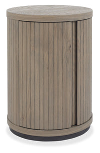 Vega Living Collection - Grey Oiled Oak and Peppercorn