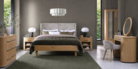 Vega Bedroom Collection - Knotty Oak