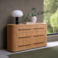 Vega Bedroom Collection - Knotty Oak