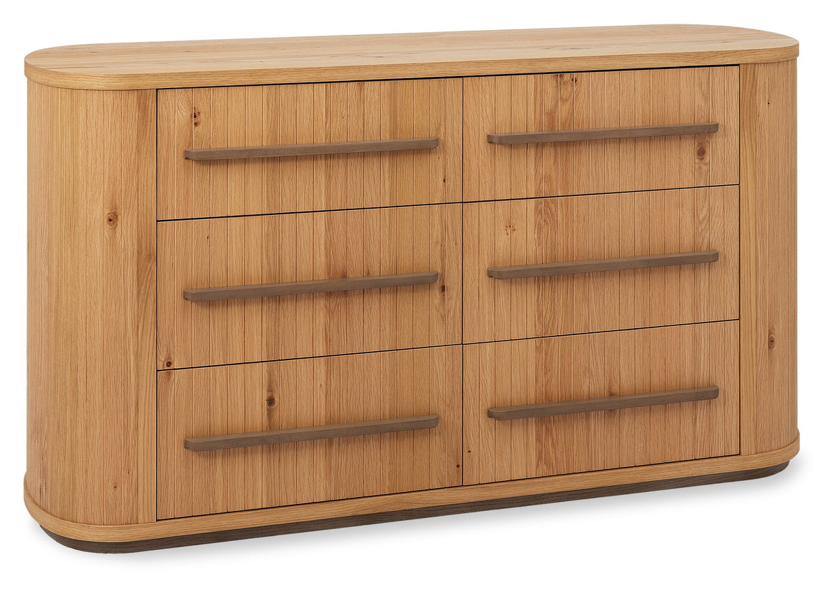 Vega Bedroom Collection - Knotty Oak