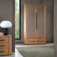 Vega Bedroom Collection - Knotty Oak