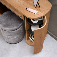 Vega Bedroom Collection - Knotty Oak
