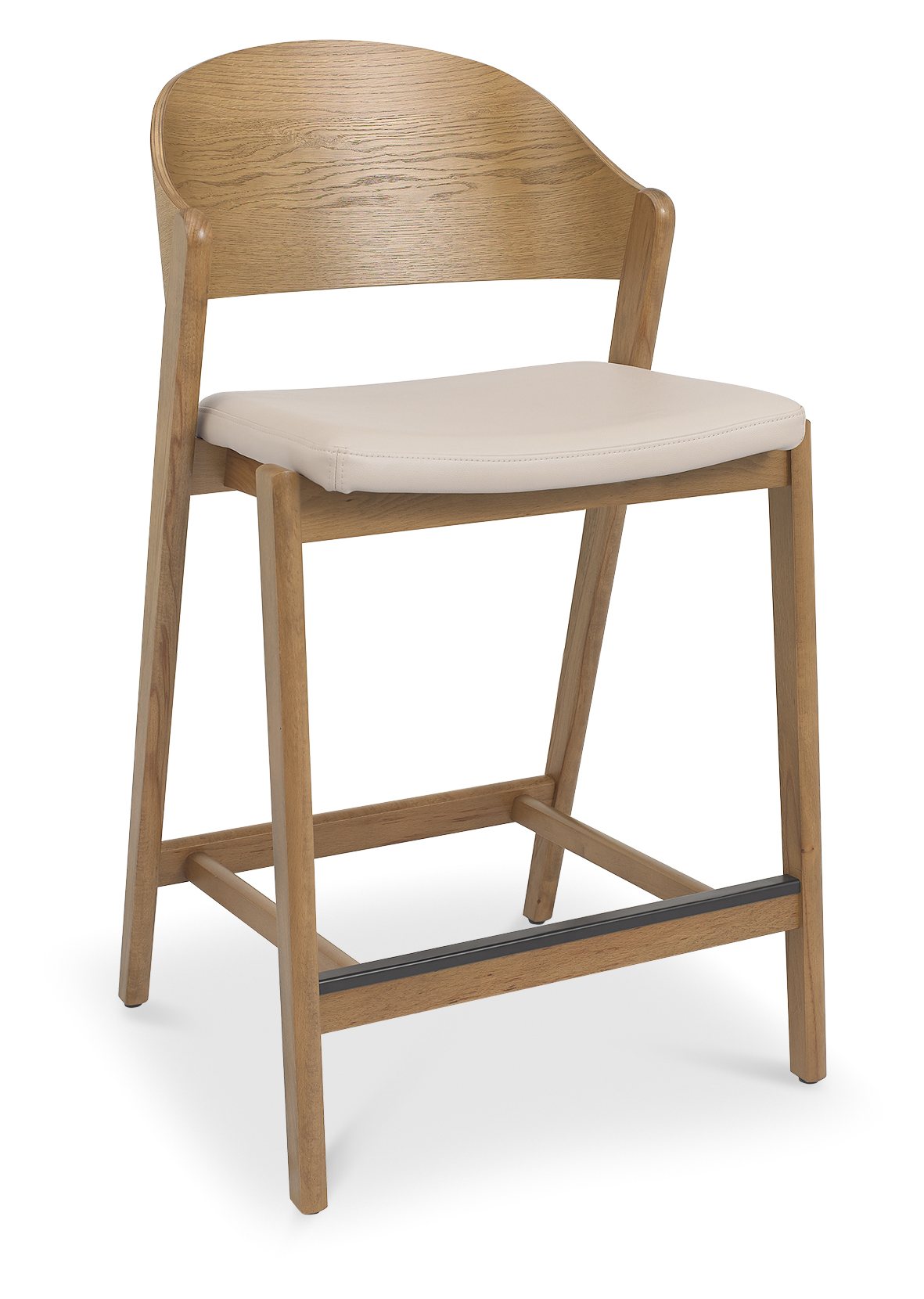 Vega Living and Dining Collection - Rustic Oak and Peppercorn