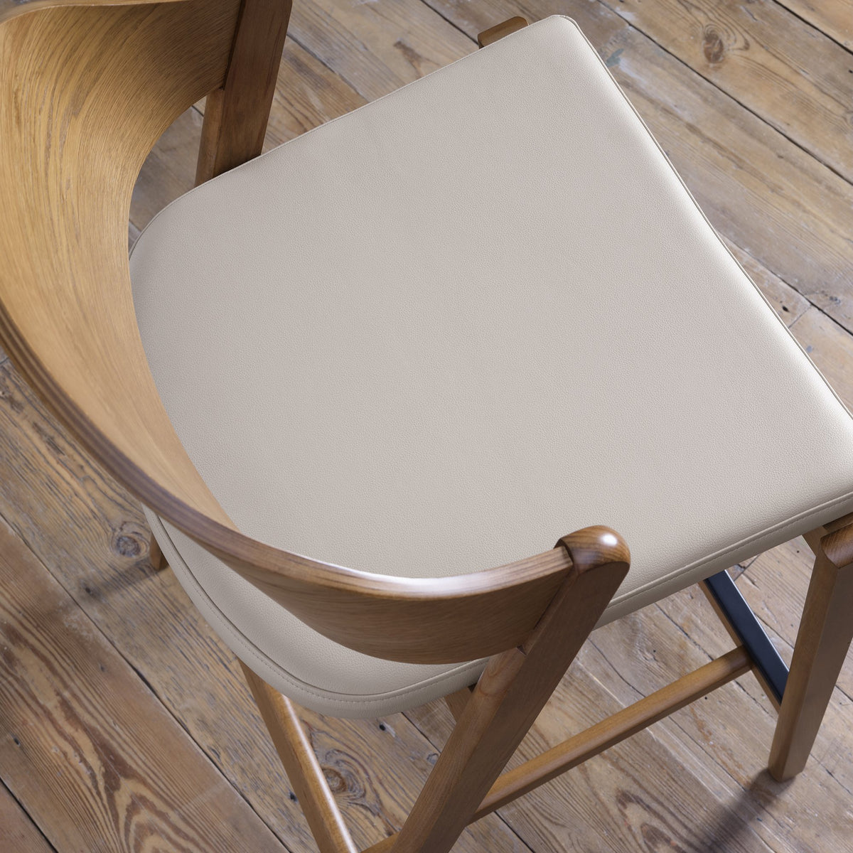 Vega Living and Dining Collection - Rustic Oak and Peppercorn