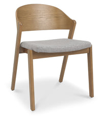 Vega Living and Dining Collection - Rustic Oak and Peppercorn