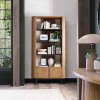 Vega Living and Dining Collection - Rustic Oak and Peppercorn
