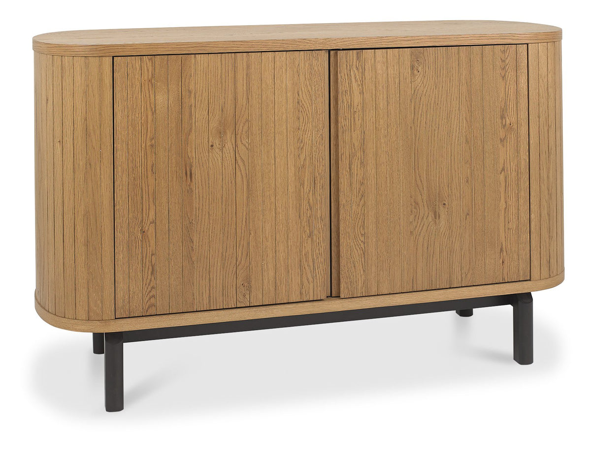 Vega Living and Dining Collection - Rustic Oak and Peppercorn