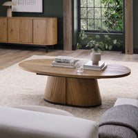Vega Living and Dining Collection - Rustic Oak and Peppercorn