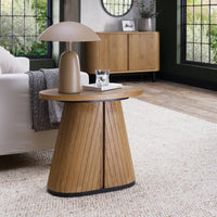 Vega Living and Dining Collection - Rustic Oak and Peppercorn