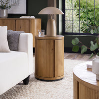 Vega Living and Dining Collection - Rustic Oak and Peppercorn