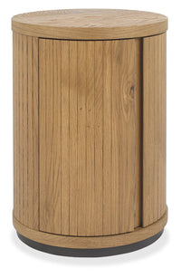 Vega Living and Dining Collection - Rustic Oak and Peppercorn