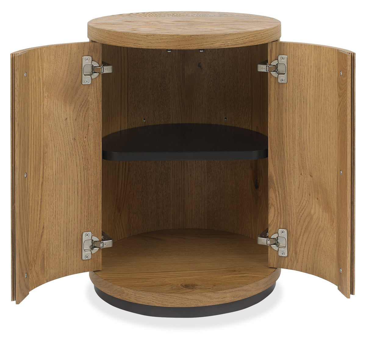 Vega Living and Dining Collection - Rustic Oak and Peppercorn