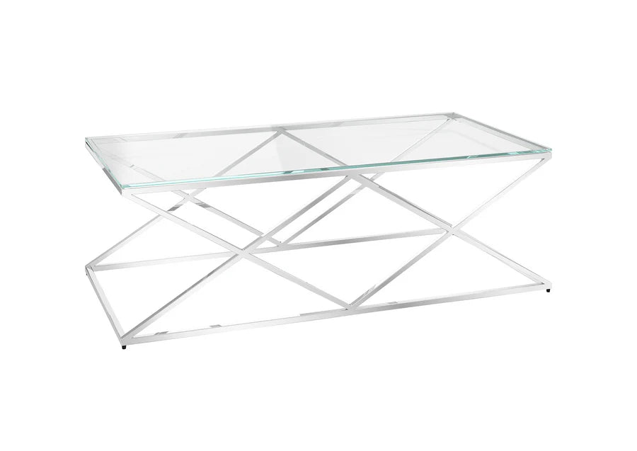 Victor Occasional Tables - Clear Glass