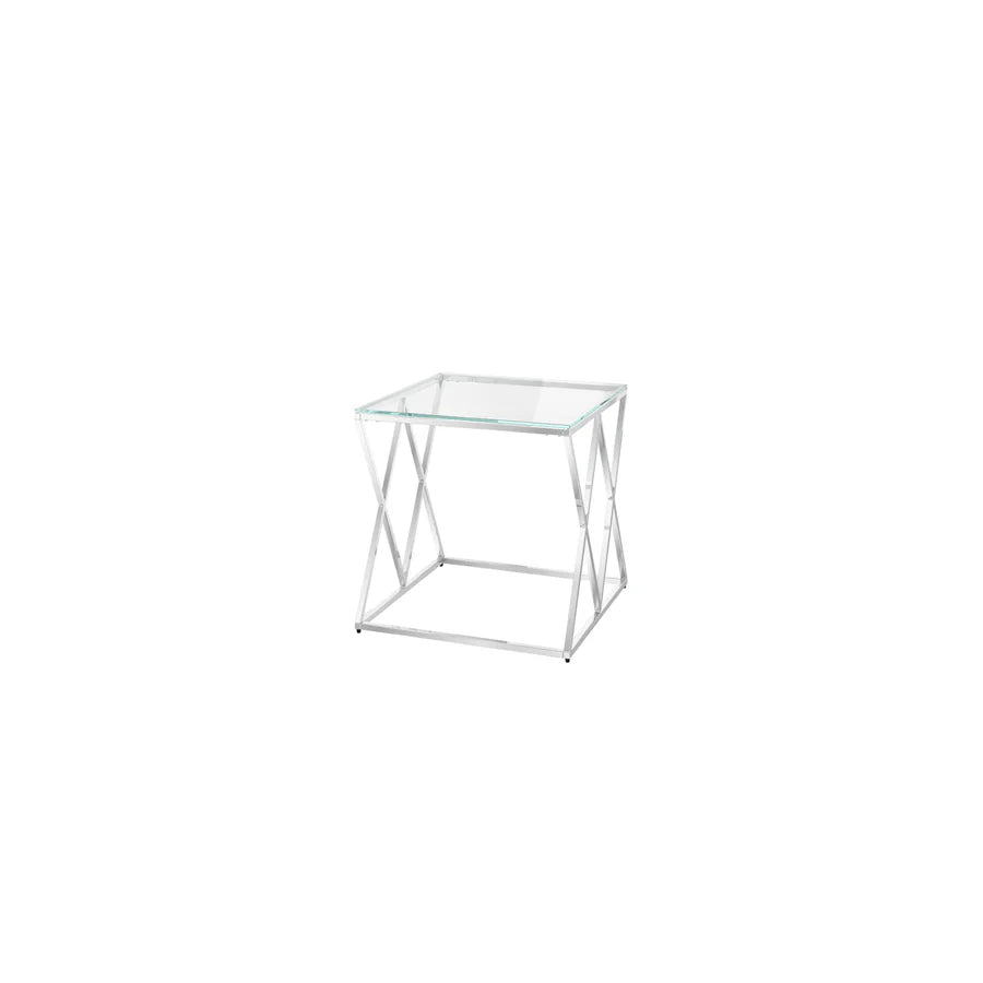 Victor Occasional Tables - Clear Glass