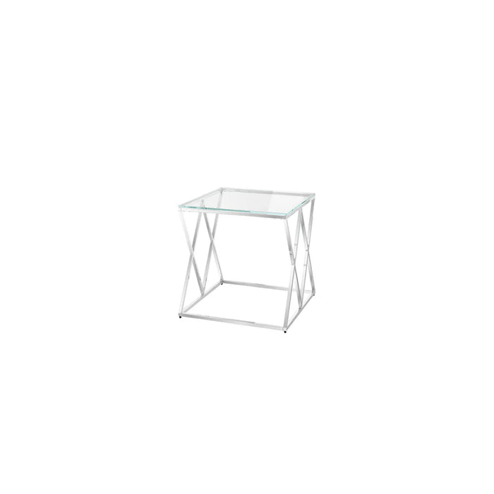 Victor Occasional Tables - Clear Glass