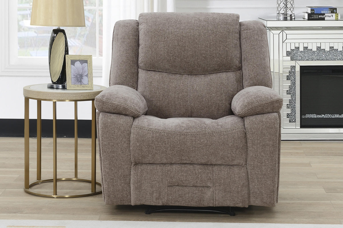 Weston Manual Recliner Collection - Mocha