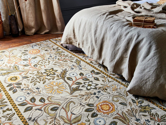 Morris & Co. Rugs - Wilhelmina Linen Mustard