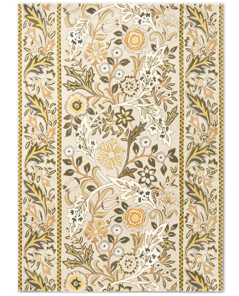 Morris & Co. Rugs - Wilhelmina Linen Mustard