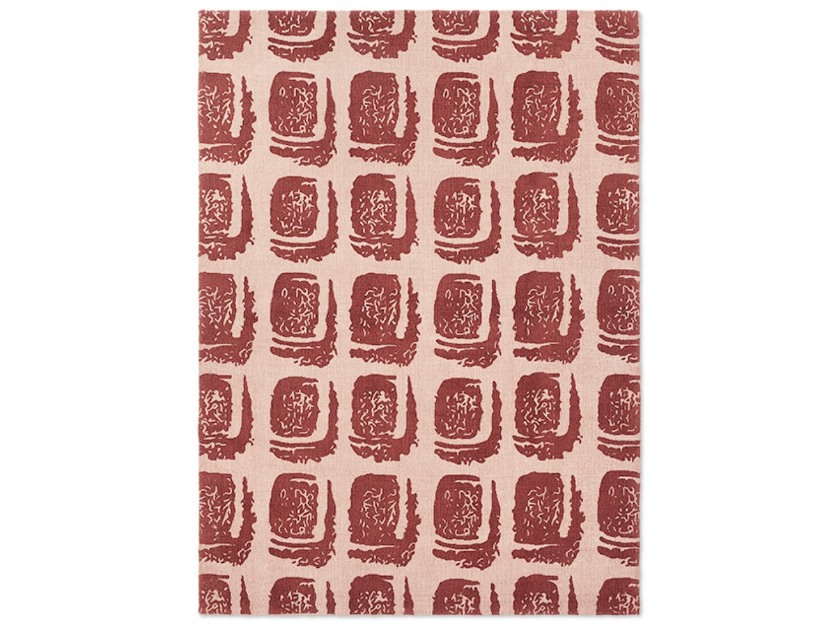 Ted Baker Rugs - Woodblock Red